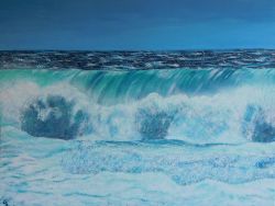 Painting: Big Wave 2
